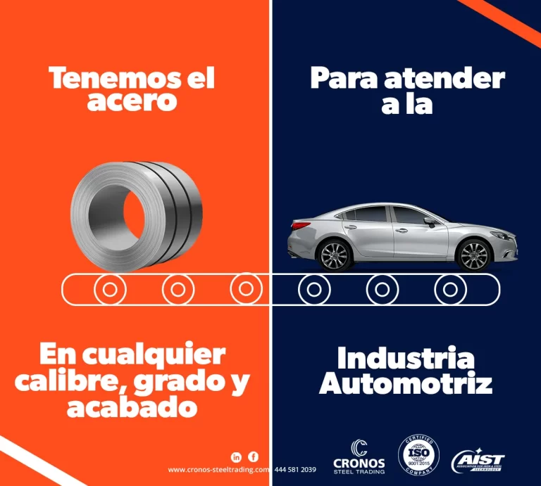 Acero Industria automotriz