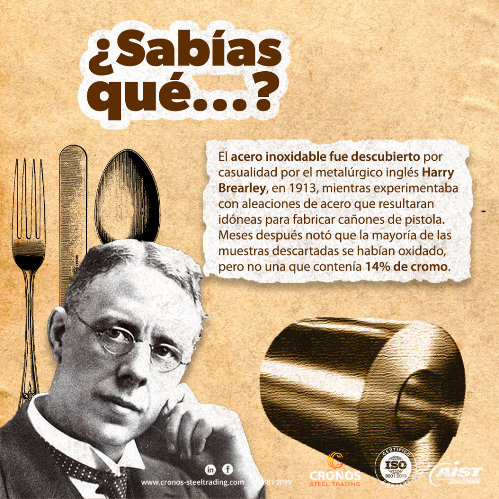 Historia acero inoxidable