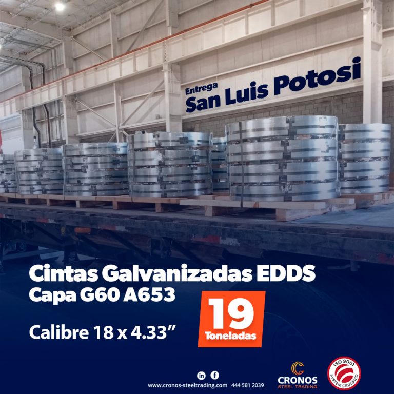 Cinta Galvanizada EDDS