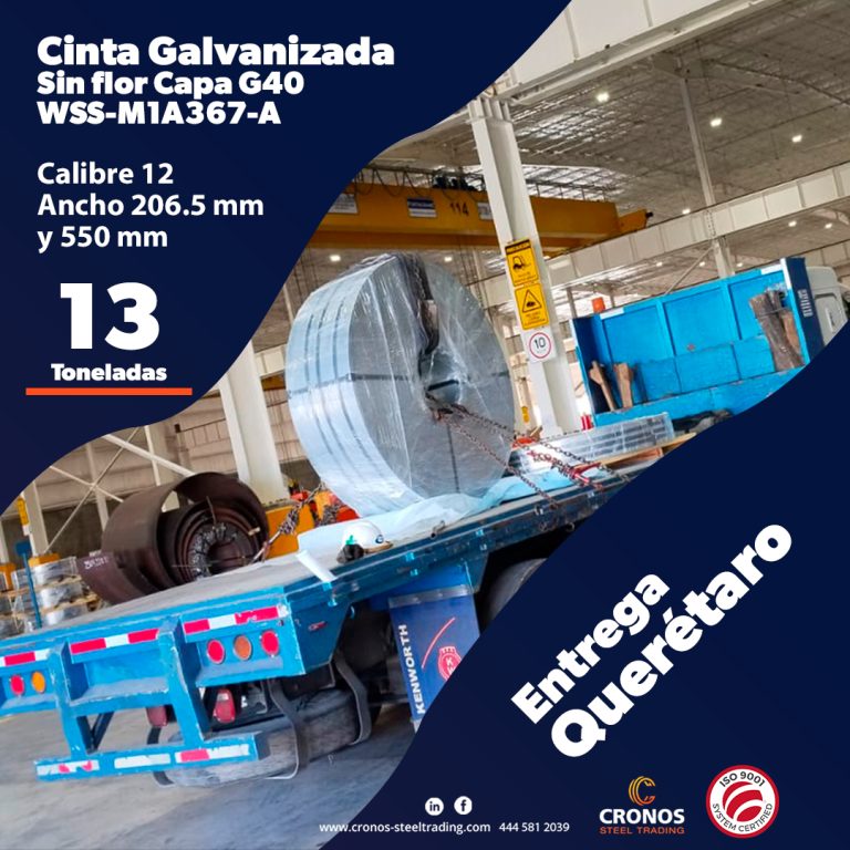 Cintas Galvanizadas