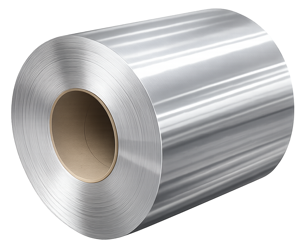 Bobina de aluminio