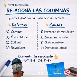 Defectos del acero