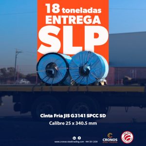 Cinta de acero rolado en frio slp