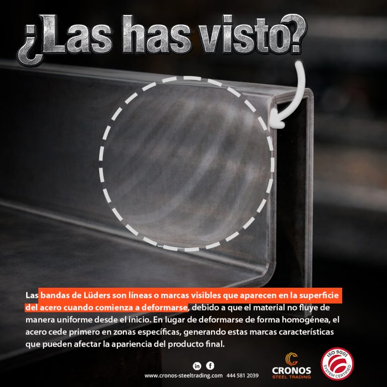 Bandas de luders acero