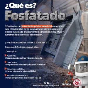 Fosfatado del acero
