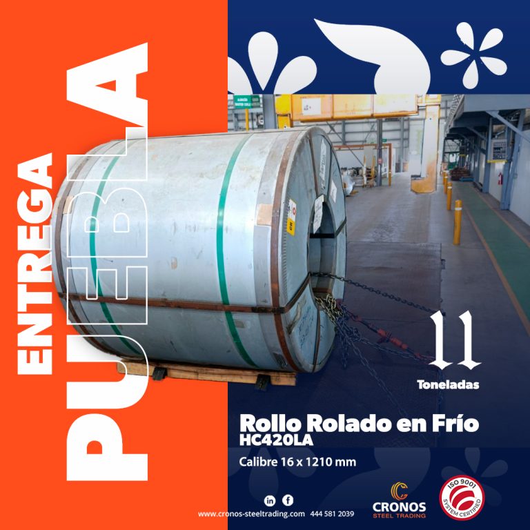 Acero rolado en frio Puebla